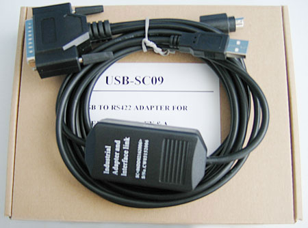 USB-SC09  USB接口三菱 PLC 编程电缆